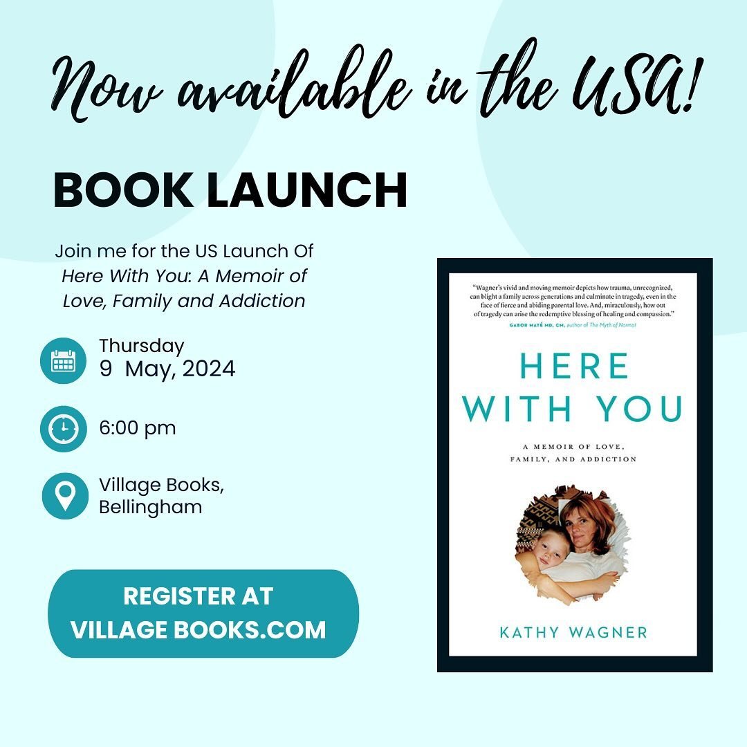 One week from today @anneliese_kamola_author and I are launching my book into the US stratosphere at @village_books in Bellingham. Please join us! 

It&rsquo;s a book that @gabormatemd calls a &ldquo;vivid and moving memoir [that] depicts how trauma,