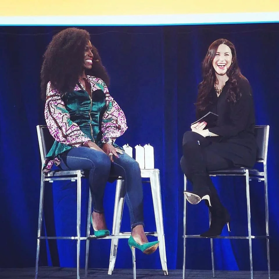 Interviewing CMO Bozoma Saint John at the WeWork Global Summit in LA