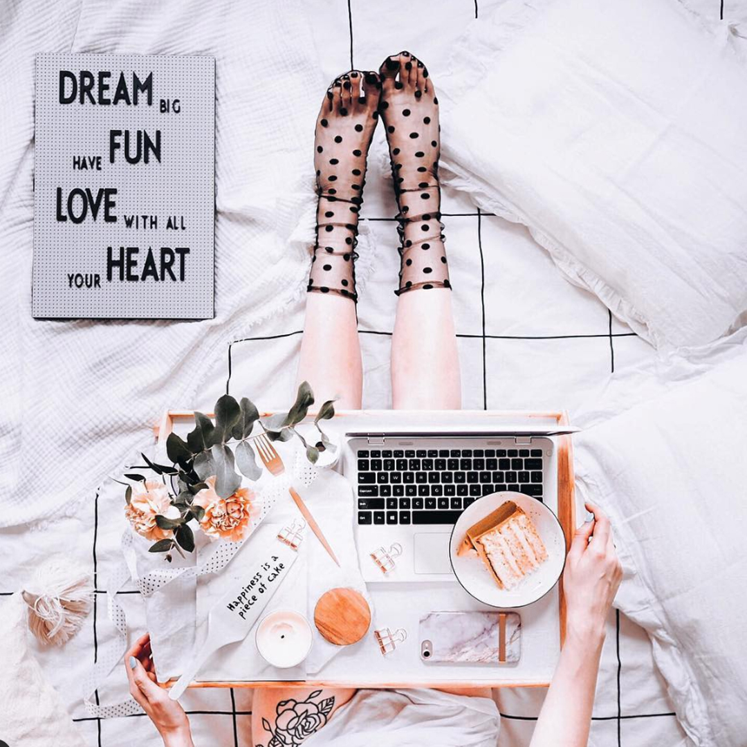 Creative Self Portraits with Feet