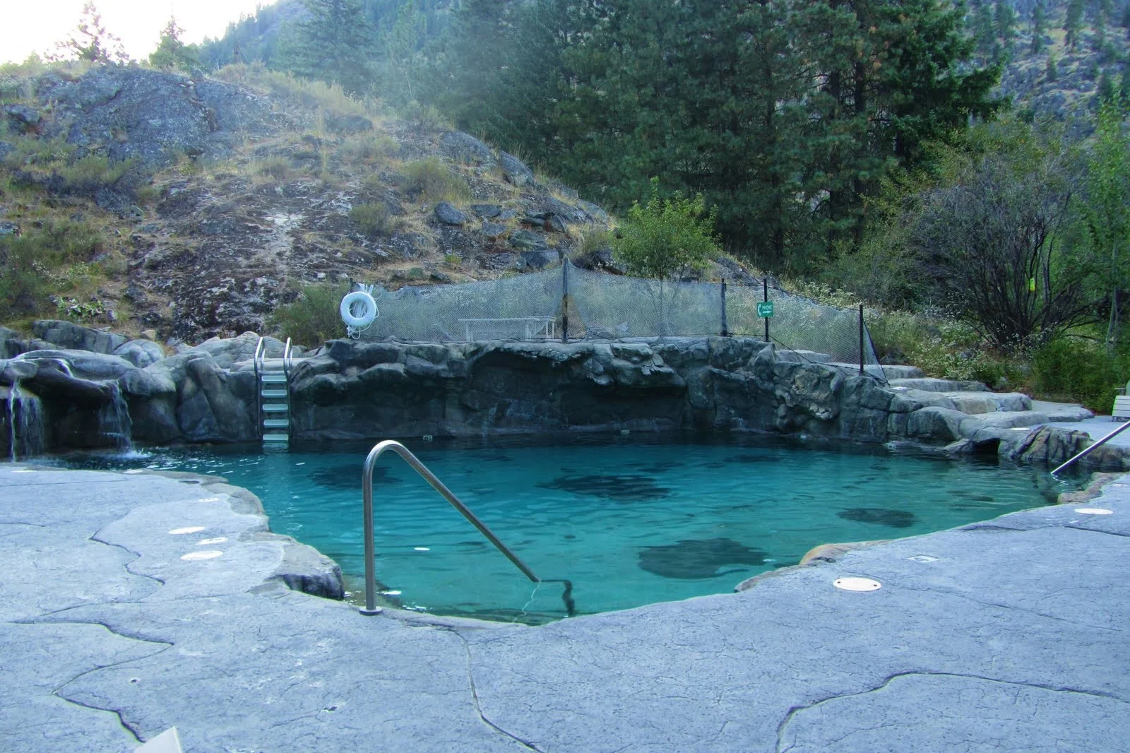 Indulge in a spot of swimming at one of the resorts heated, natural pools.