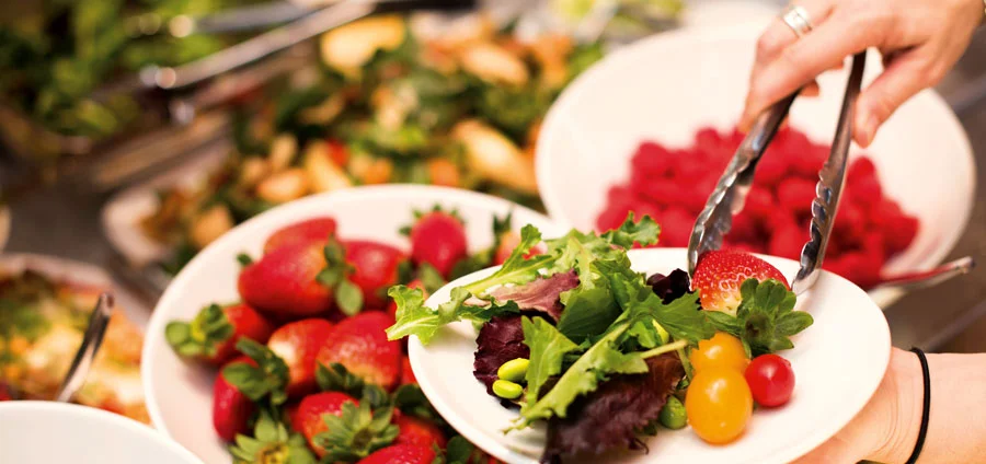 Food is grown, and consumed locally