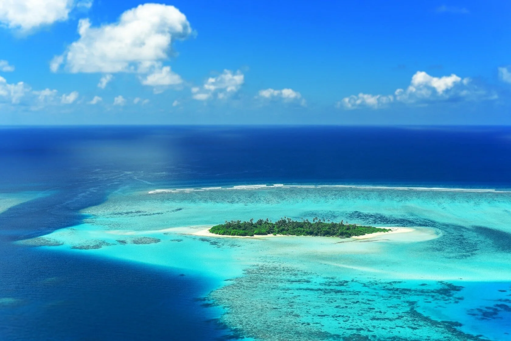 The Maldives is one of the many islands around the world at risk