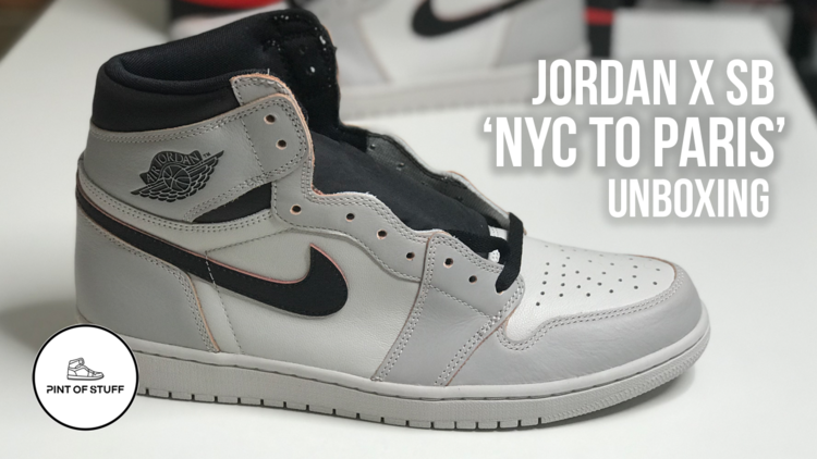Grammatica klem Luxe STOCKX FAIL - Jordan x Nike SB Defiant 1 'NYC to Paris' Sneaker Unboxing —  Pint of Stuff