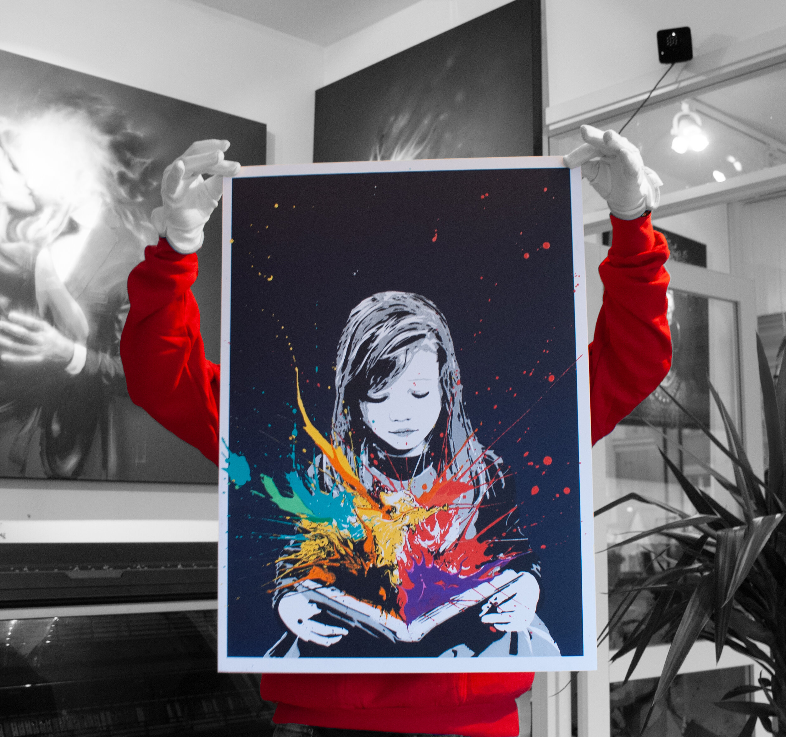 print: Inspiration: Special edition Handfinished