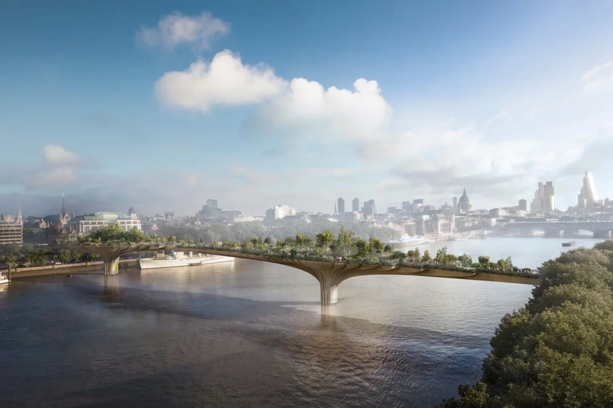 Peter Challenged the Funding Stream for the Garden Bridge in London