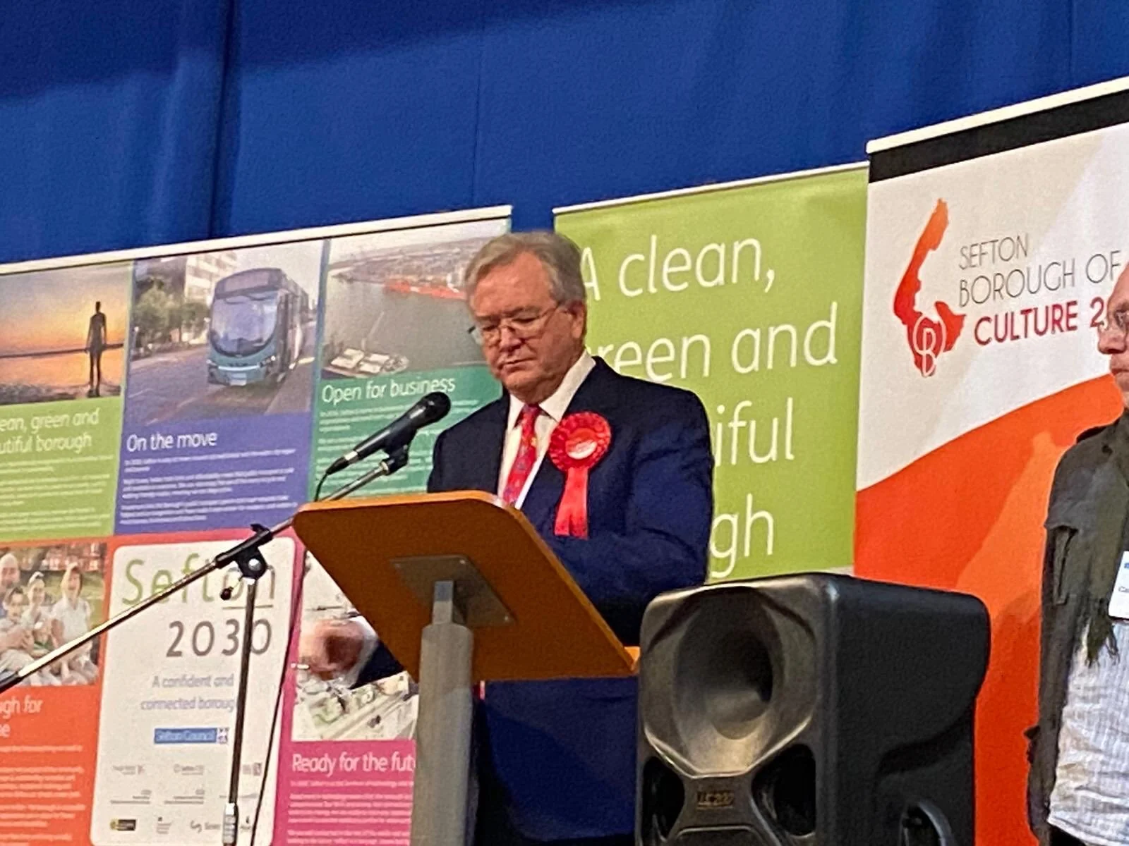 Peter Dowd Says Thank You To The People Of Bootle