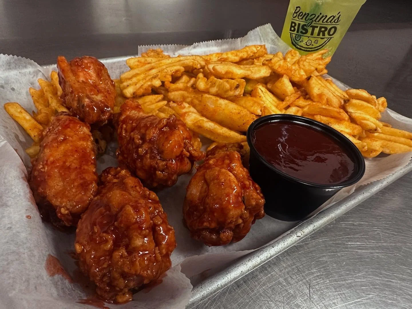 You asked, we listened &mdash; it&rsquo;s back!

The Strawberry BBQ Wing Ding Combo returns for the month of August!

Five jumbo wing dings tossed in our signature house-made strawberry BBQ sauce, served with crispy potato wedges and a 16 oz fountain