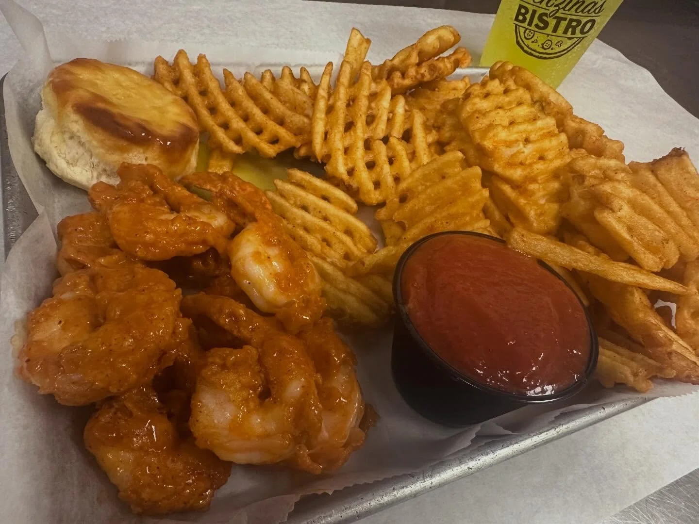 🔥 It&rsquo;s back for December!
One of our most requested specials is returning to close out the year the right way &mdash; the Firecracker Shrimp Combo!

Enjoy 10 jumbo shrimp, fried golden and tossed in our bold firecracker sauce, served with cris