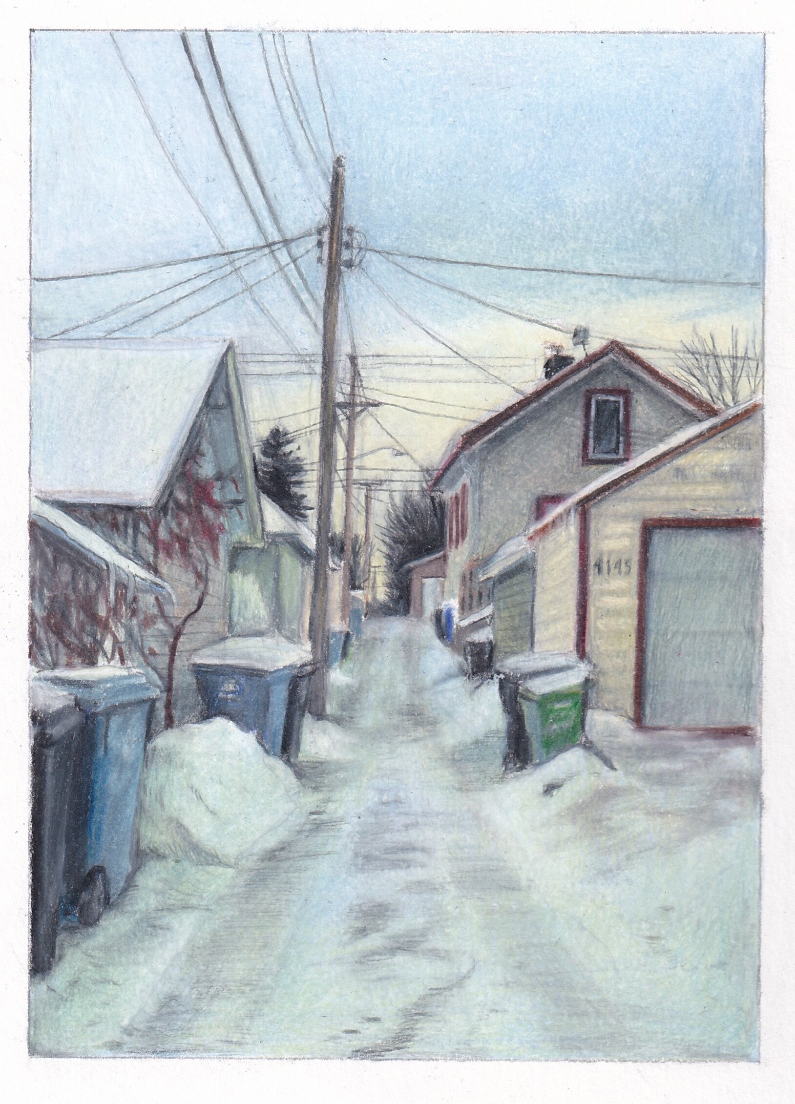 Alley In February