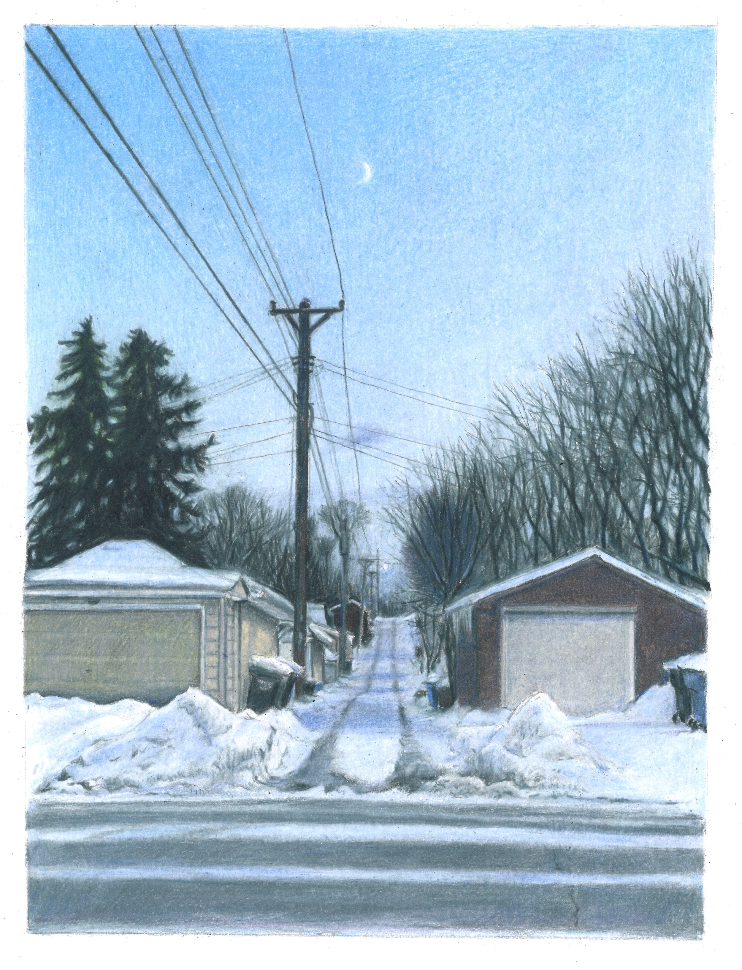 Moon Over Alley
