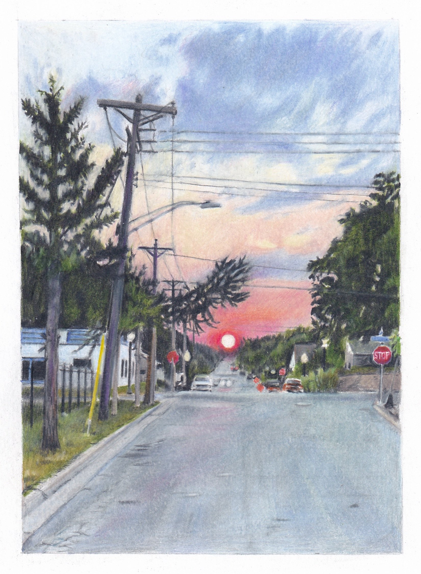 Sunset Down 44th St.