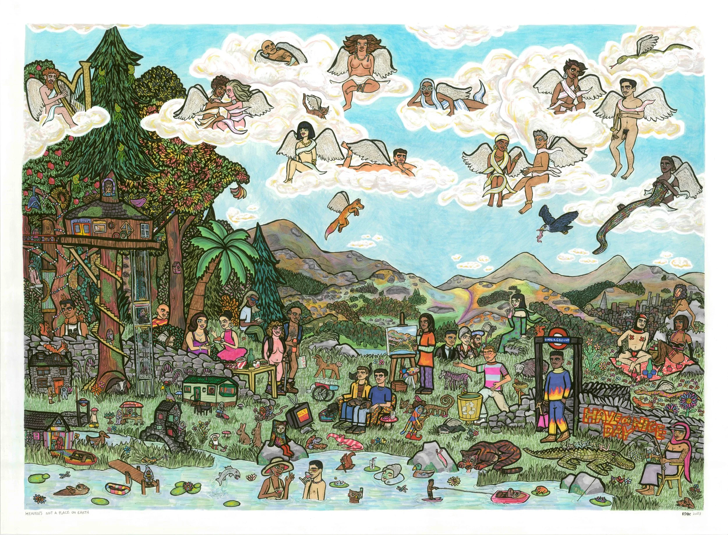 Heaven's Not A Place On Earth 84x114cm .jpeg