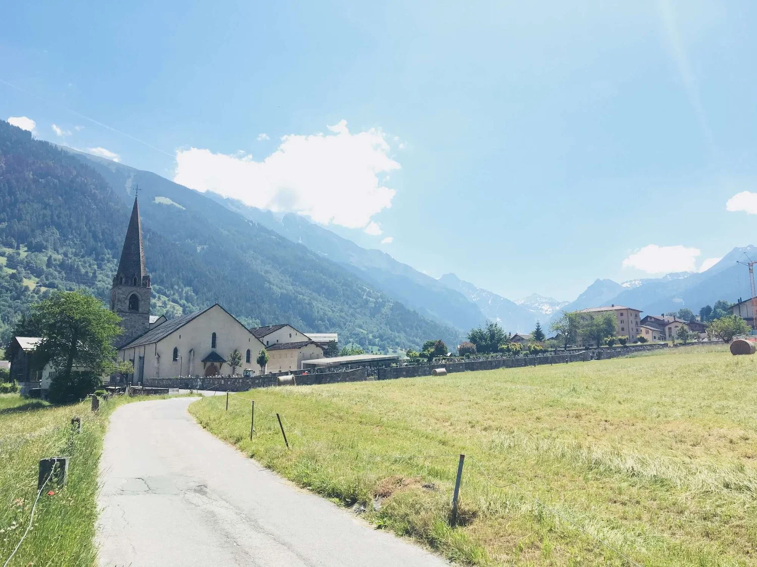 Le Châble in Switzerland near the Tour des Combins