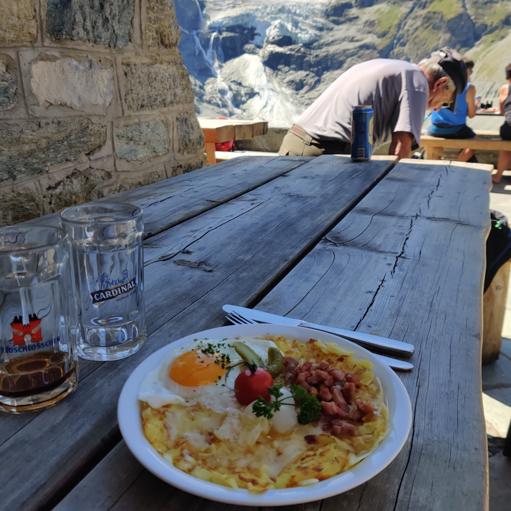 Loaded rosti — The Hiking Club