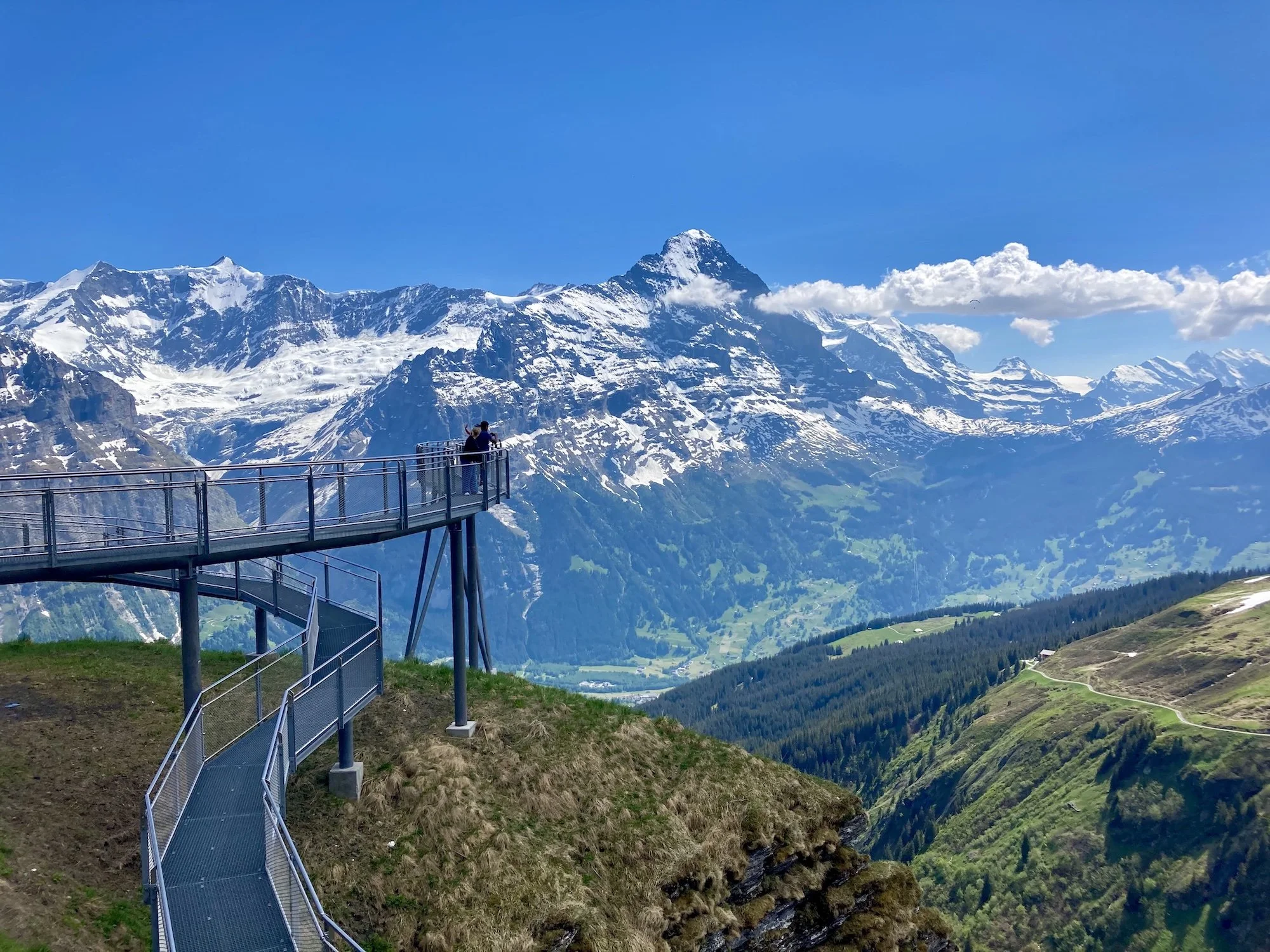 First Cliff Walk in the Bernese Oberland