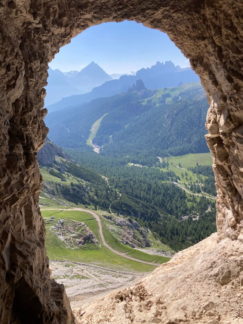 Views of Cinque Torri from WW1 tunnel (1).jpg