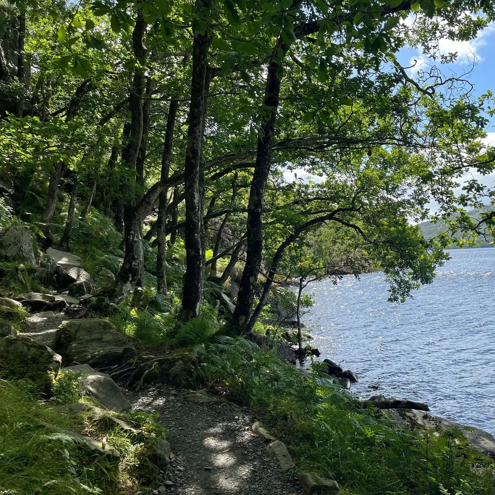 Loch Lomond along the West Highland Way