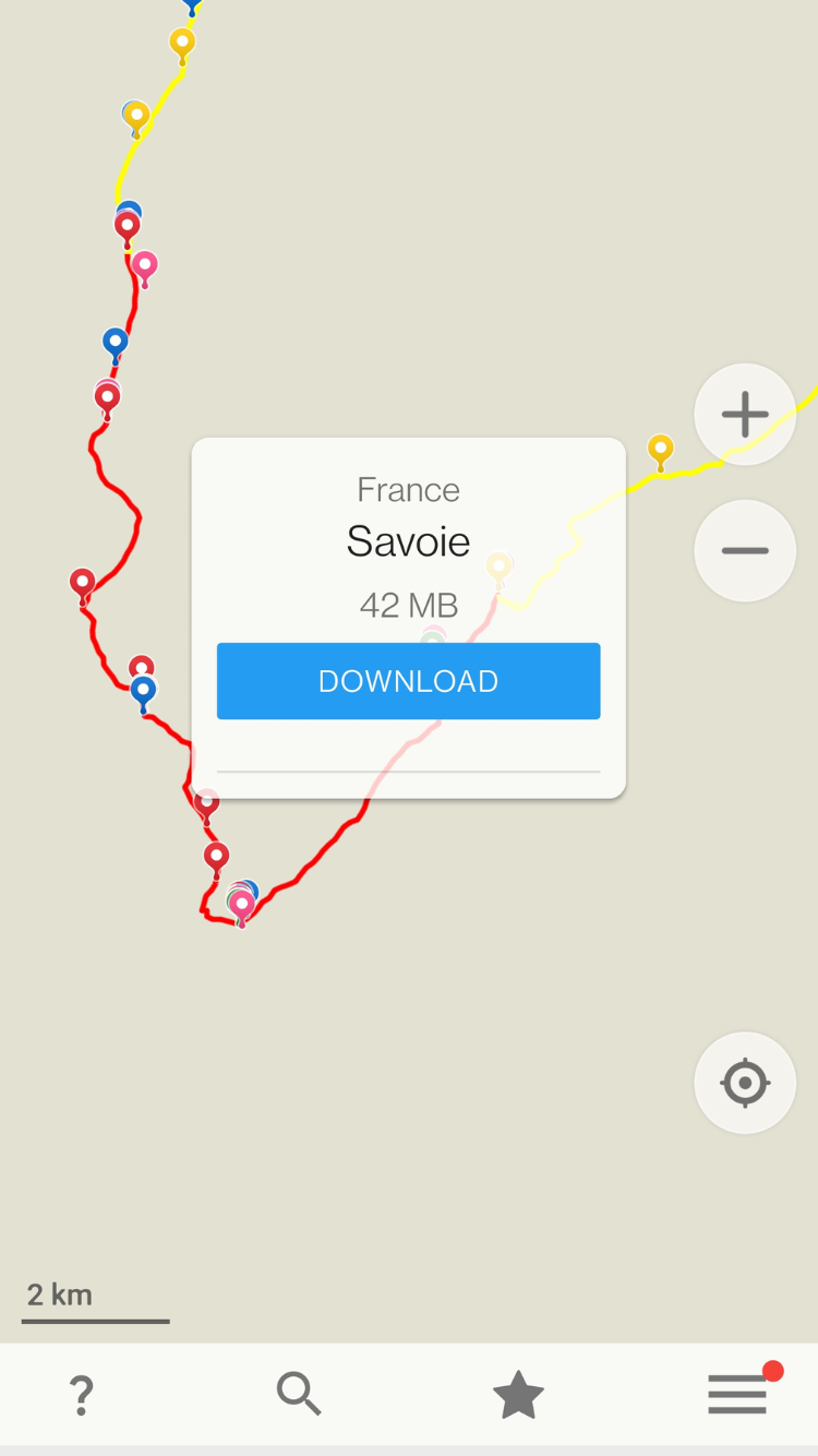 How to use your offline mobile map — The Hiking Club