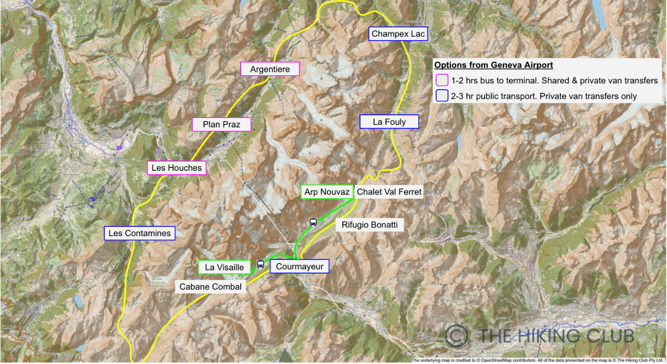 Tour Du Mont Blanc Accommodation And TMB Refuges [2024] - Crave