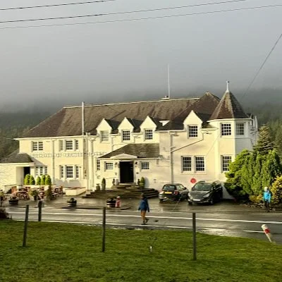 Bridge of Orchy Hotel beside the West Highland Way