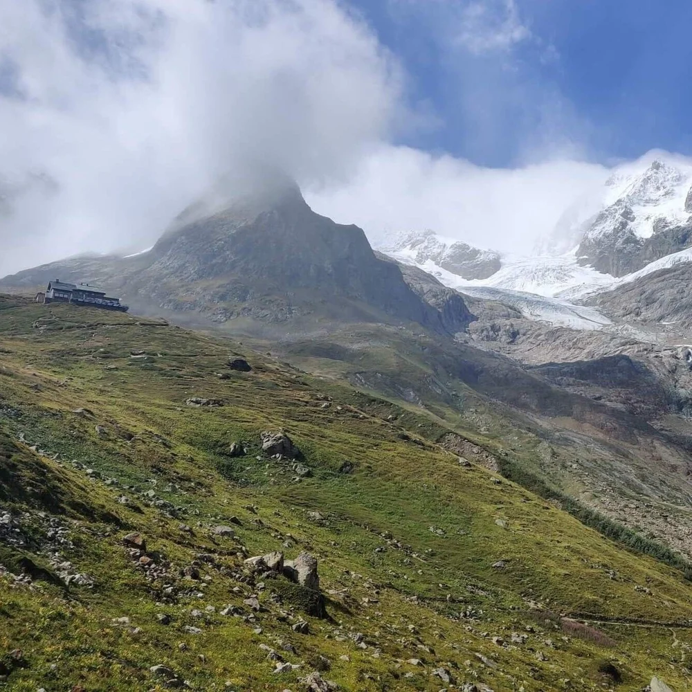Rifugio Elisabetta accommodation on the Tour du Mont Blanc