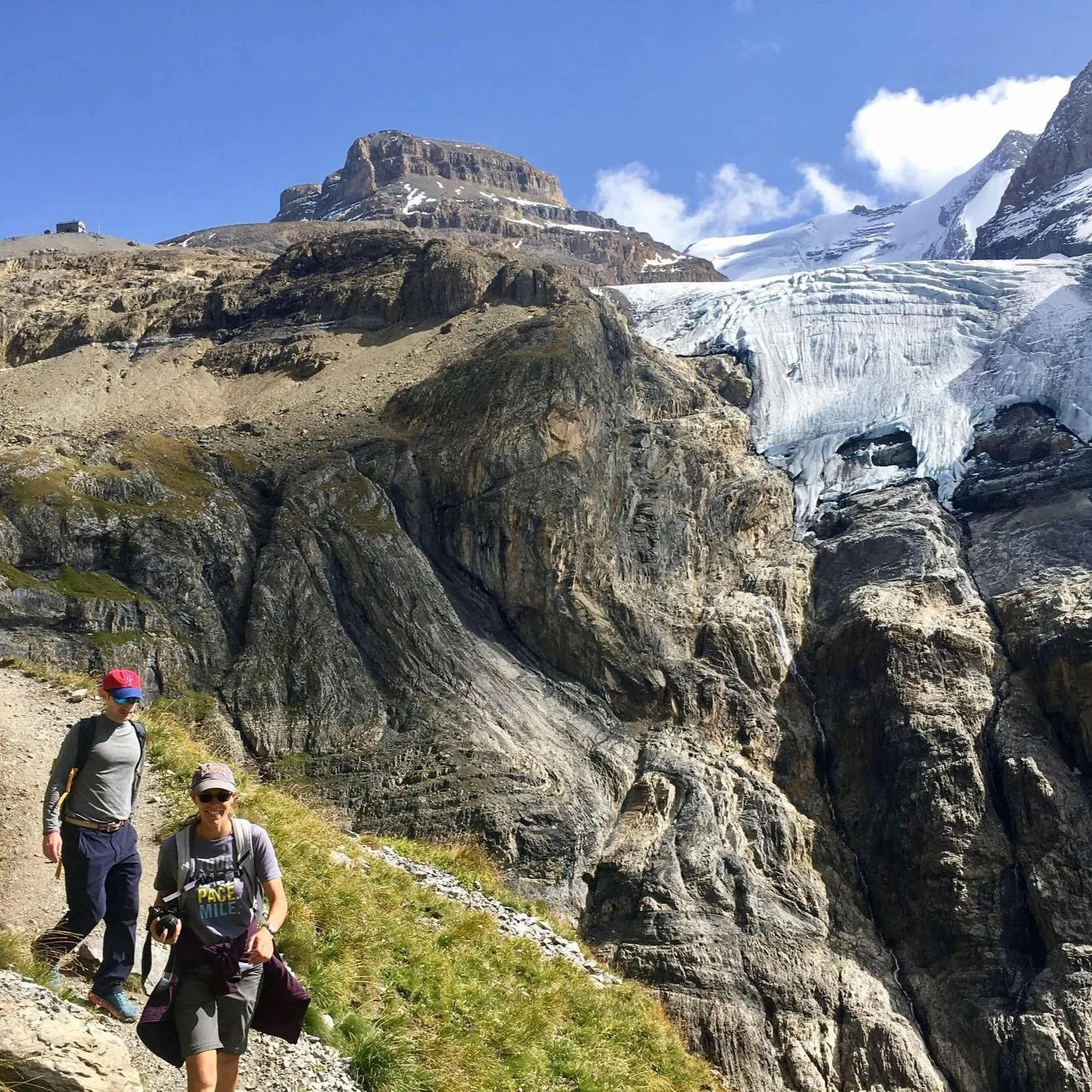 Glacier views along the Bernese Oberland Traverse