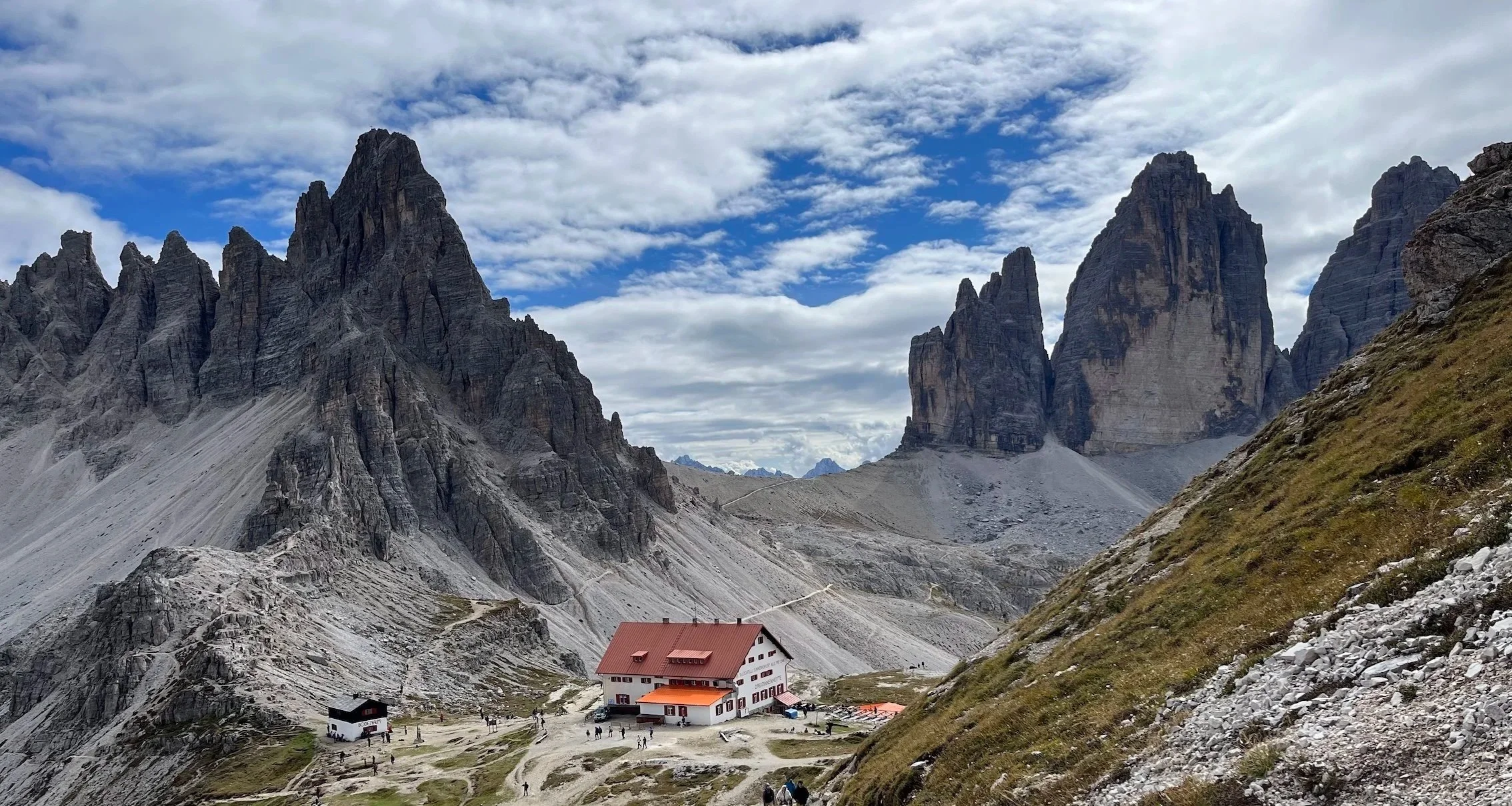 Rifugio Locatelli : Dreizinnenhuette 2.jpg