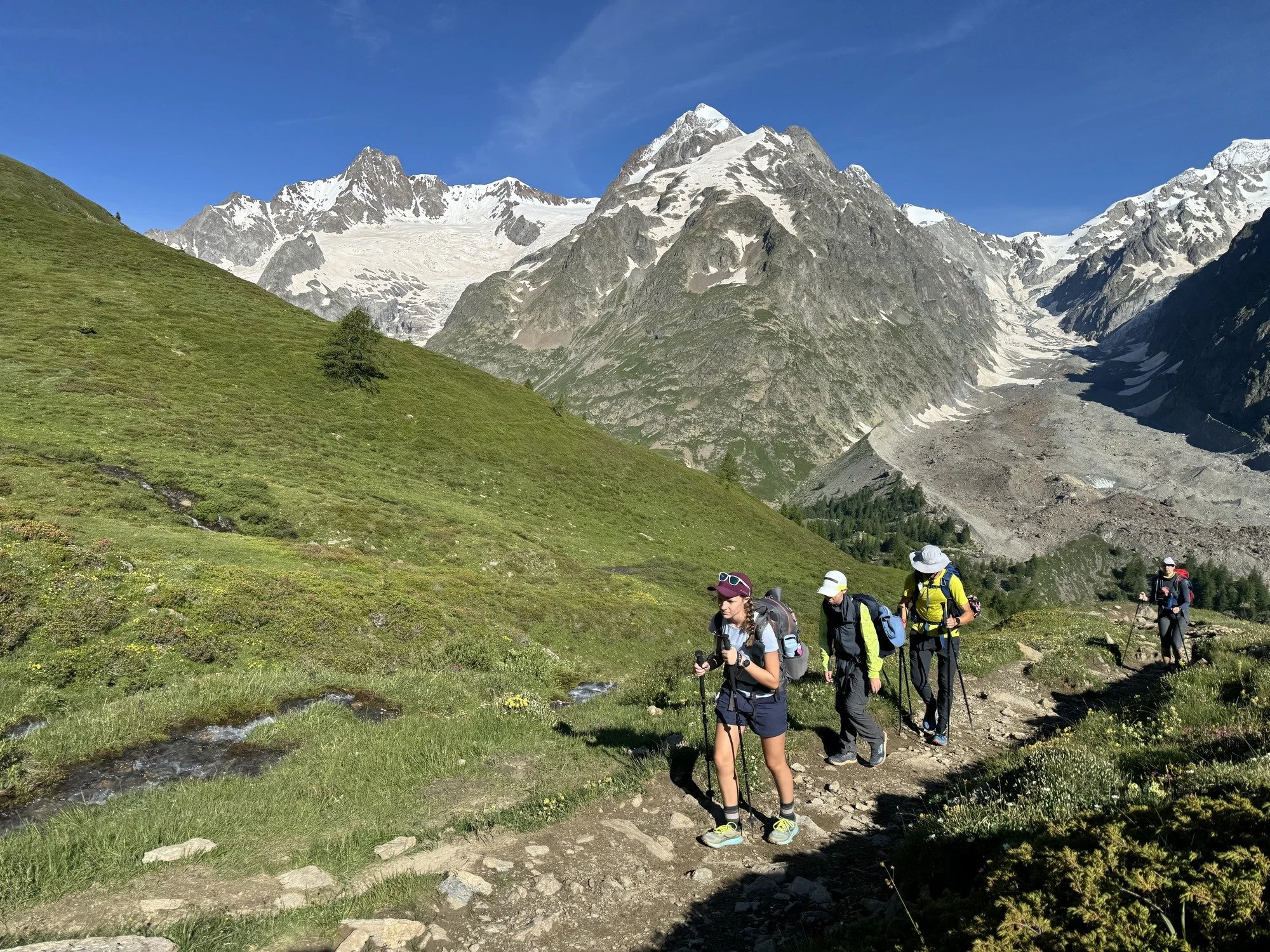 Hiking the Tour du Mont Blanc with kids