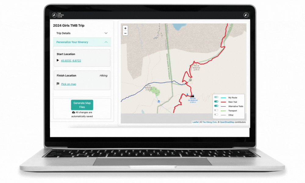 2024 TMB — The Hiking Club