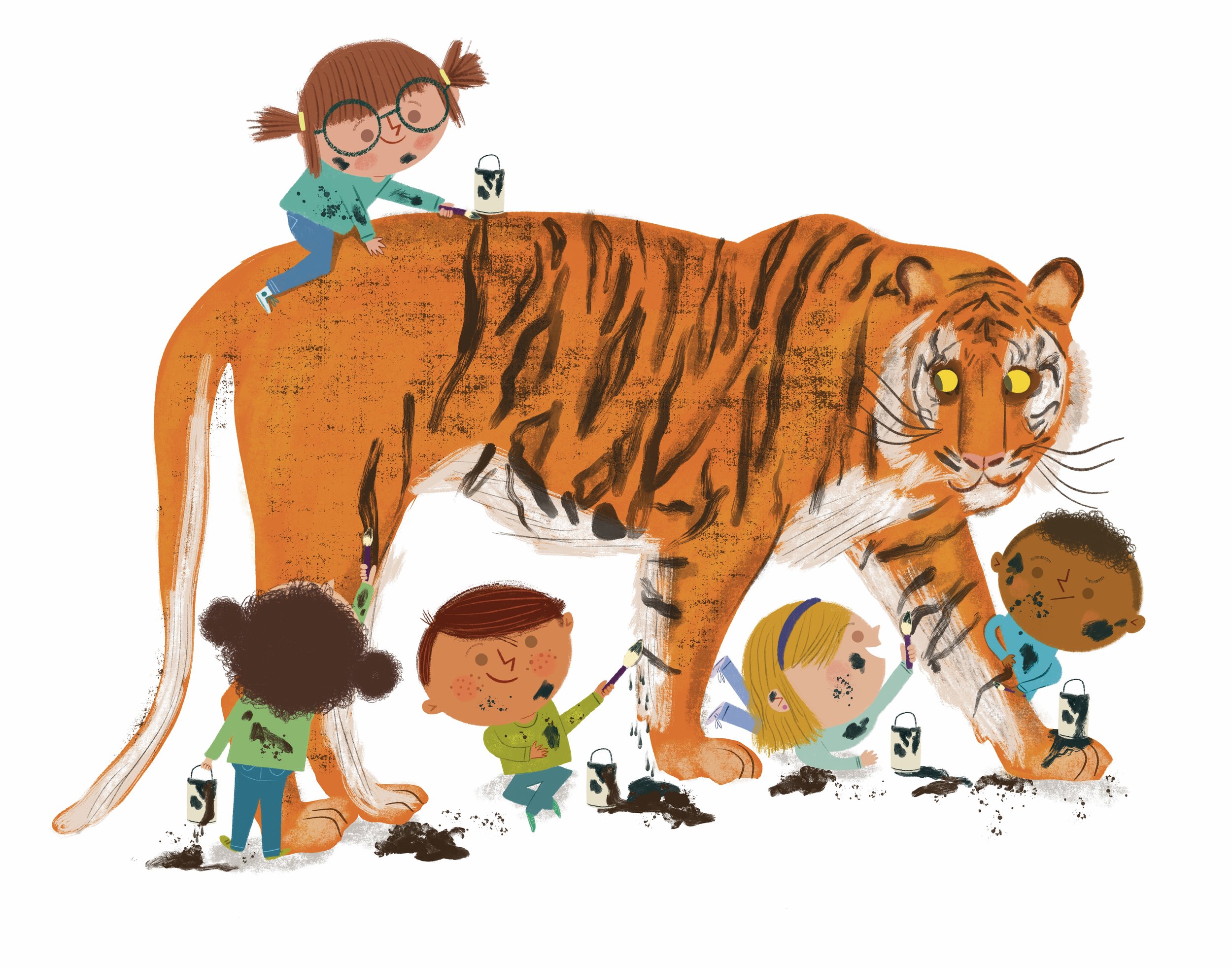 Sweetland-Tiger Painting.JPG