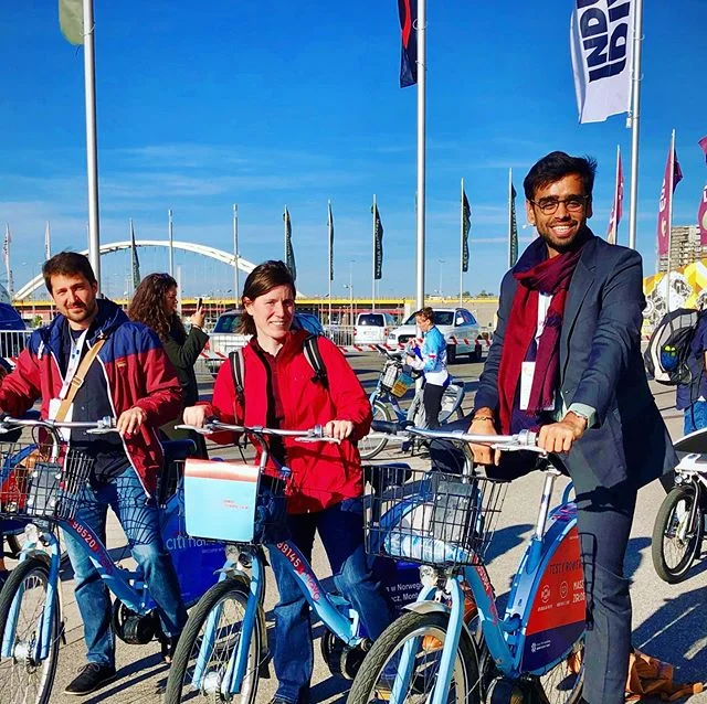 In the lovely city of Gdansk, Poland, attending the 10th Congress of Active Mobility. Getting our cities decongested from cars and freeing up citizens for healthier &amp; social forms of mobility is critical to not only our future urban transport pla