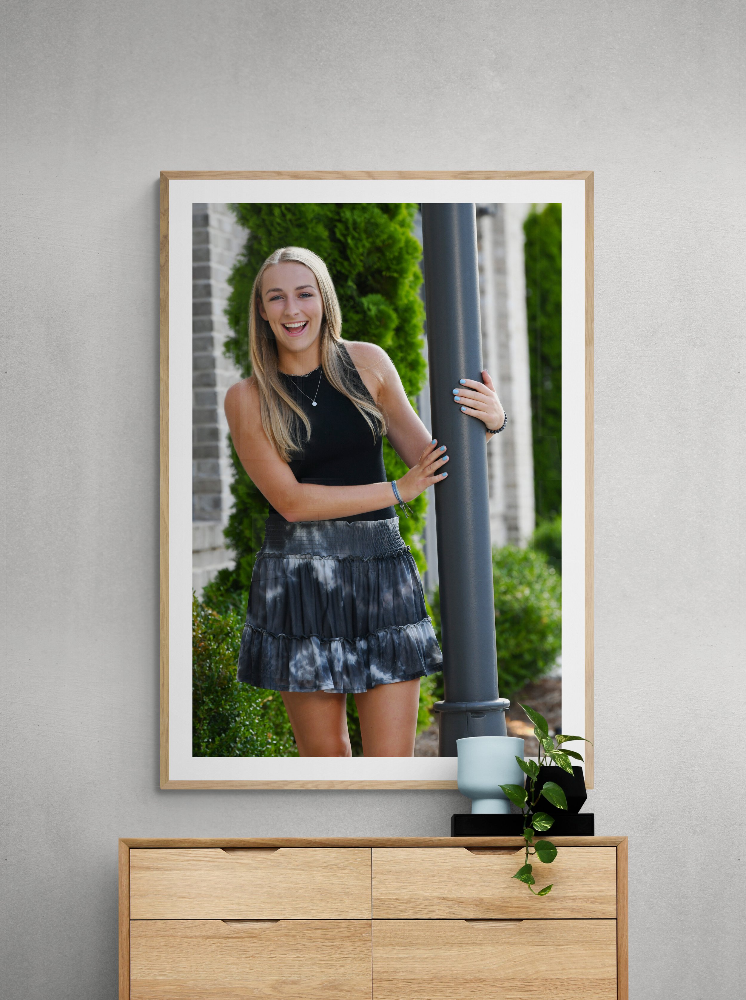 Bryan White Photography + Art Senior Portraits Framed Artwork