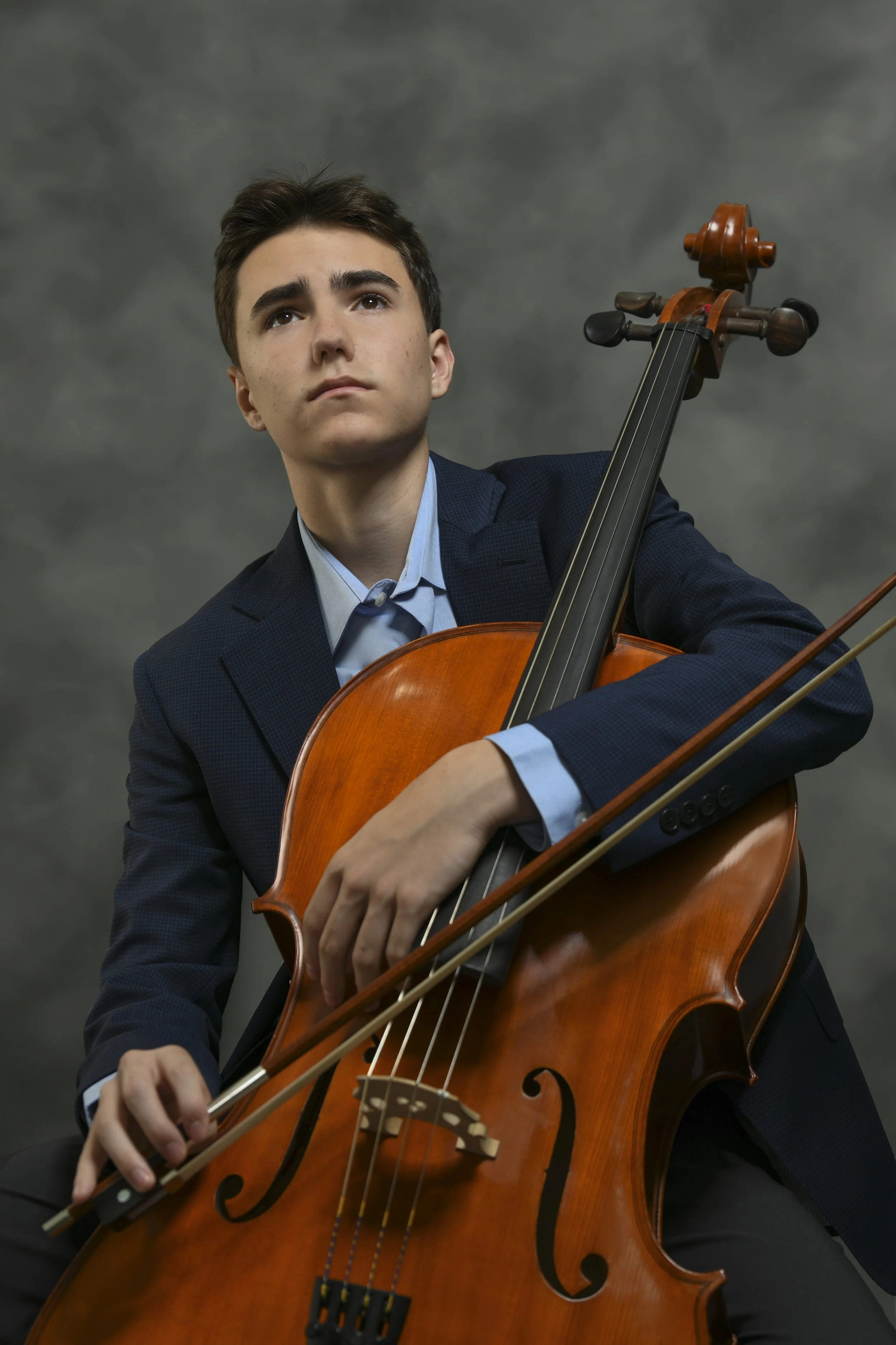 Bryan White Photography + Art Senior Cello Player 