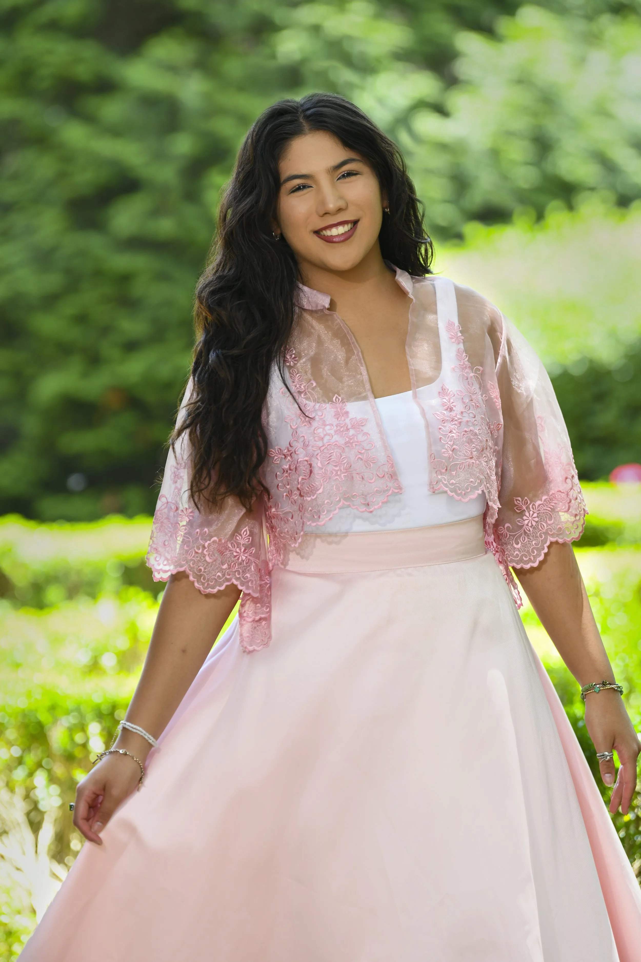 Bryan White Photography + Art Senior in Garden 