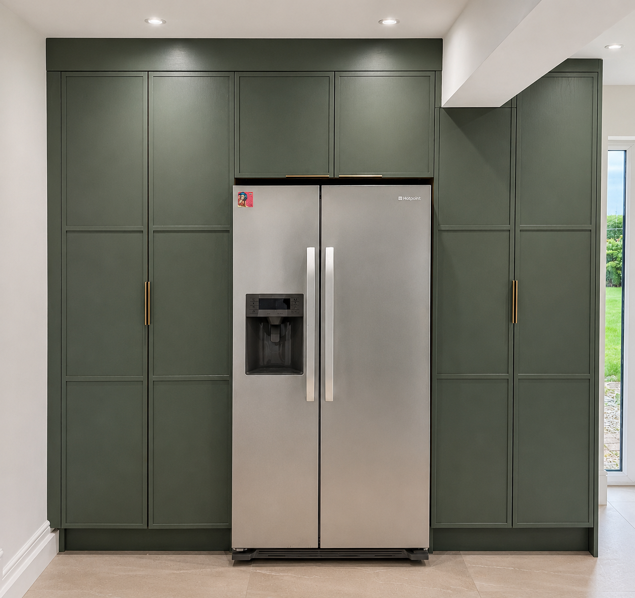 everfine-hilton-kitchen-american-fridge-green-tall-units.png