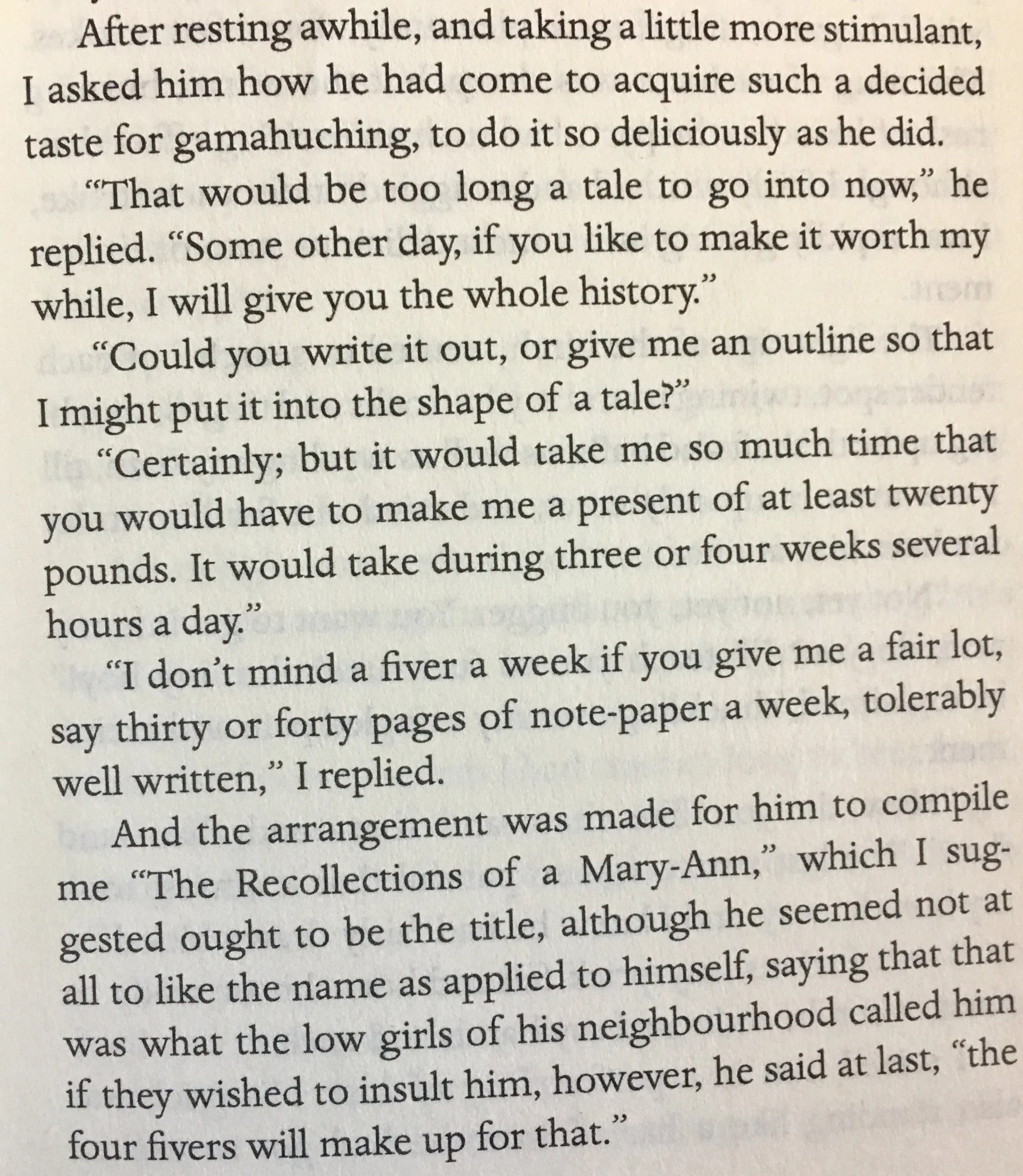 From The Sins of the Cities of the Plain .