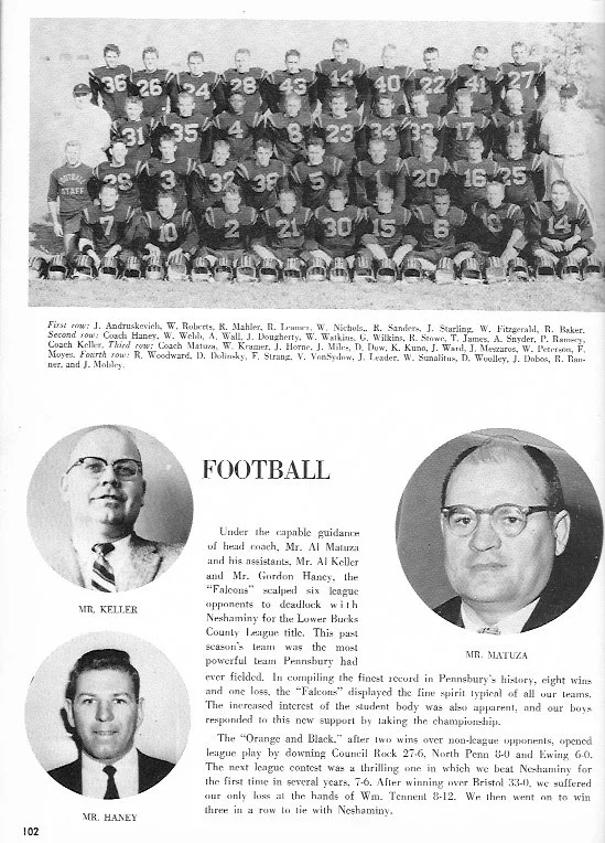 1957-58 Yearbook Team and Coaches