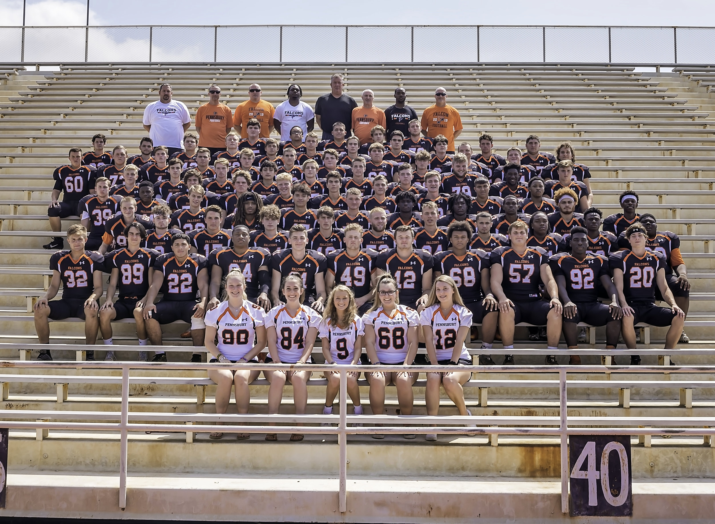 2019 Falcon Football Team — Pennsbury Falcon Football