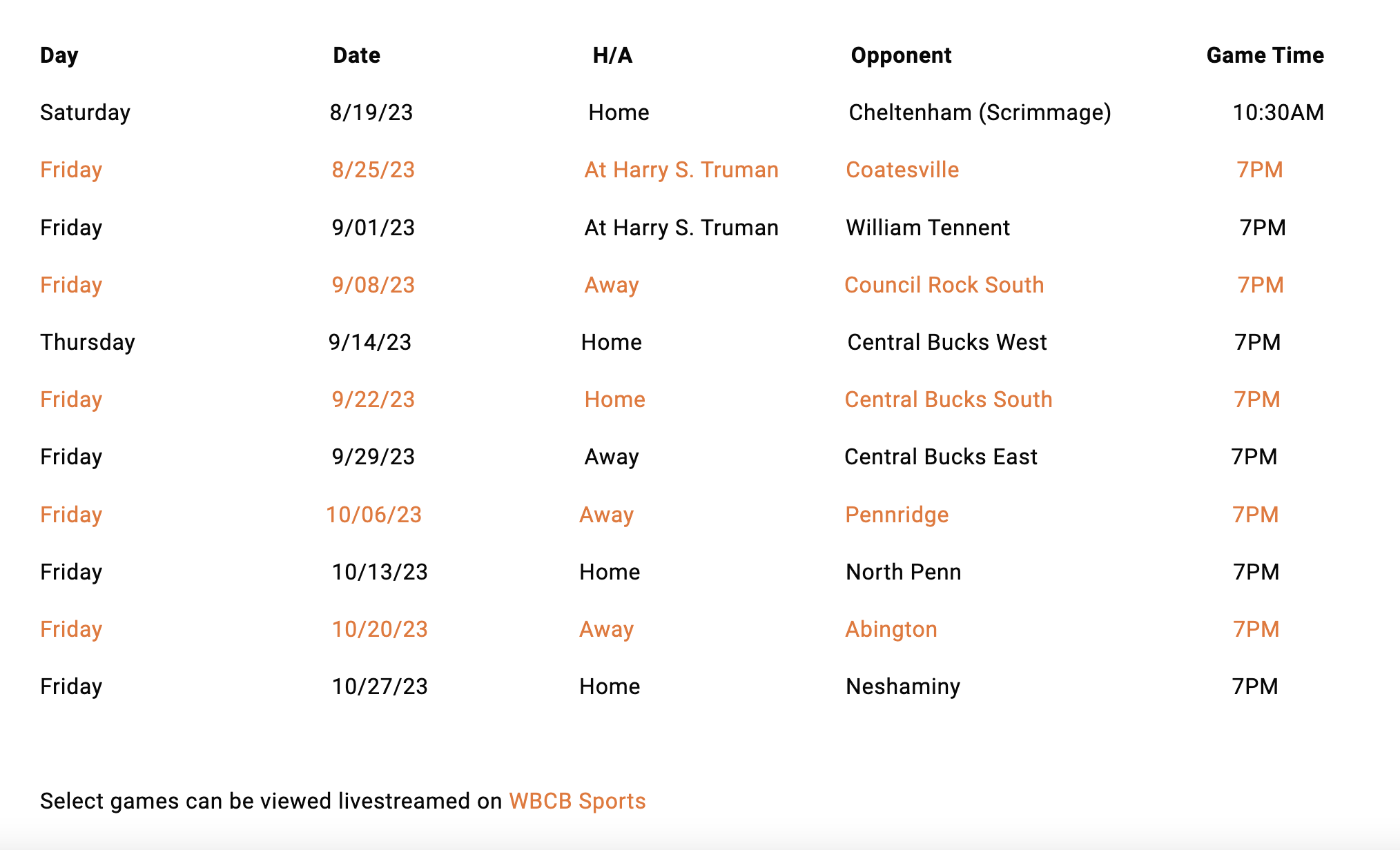 varsity-schedule-pennsbury-falcons-football