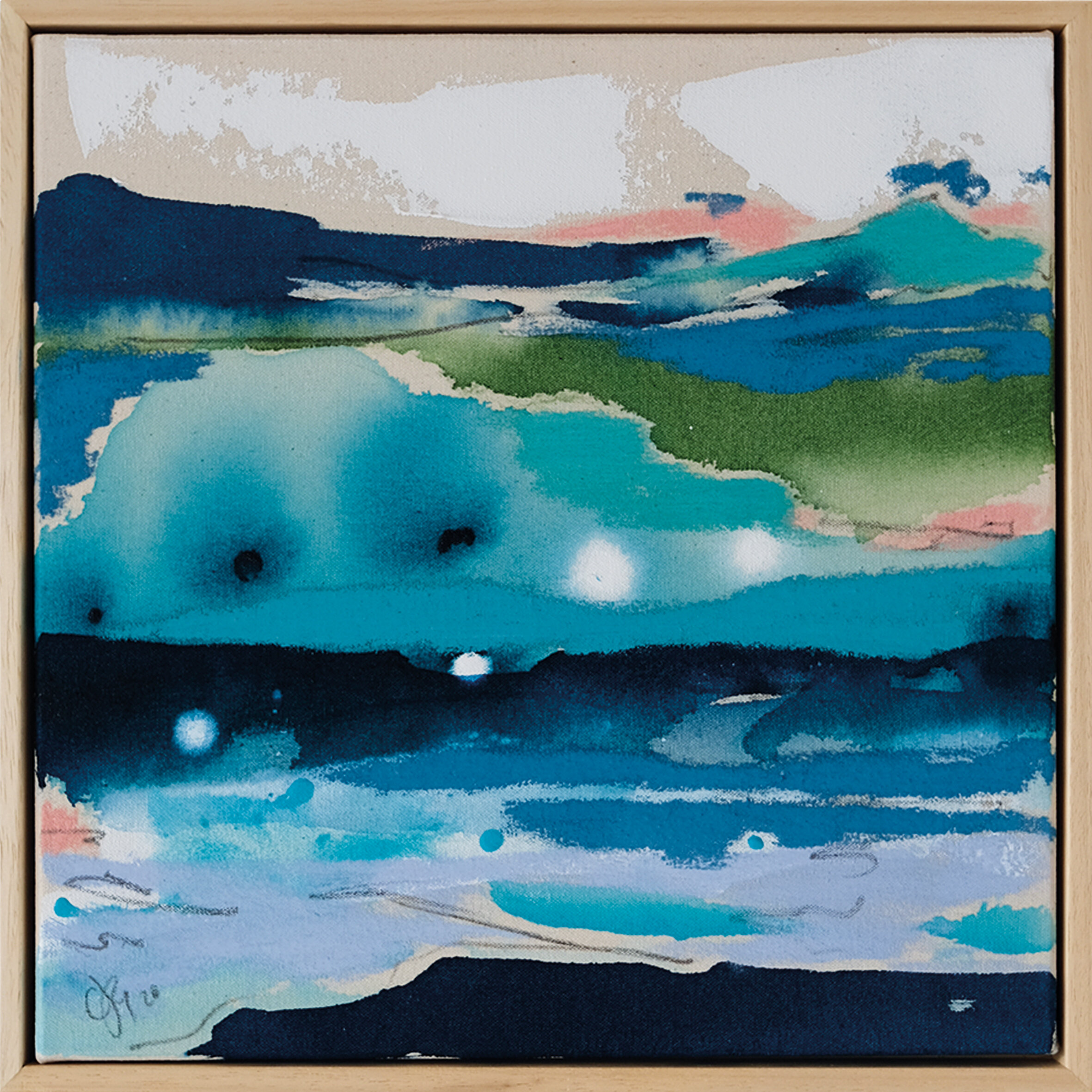 Jeweled Landscape - mini 1