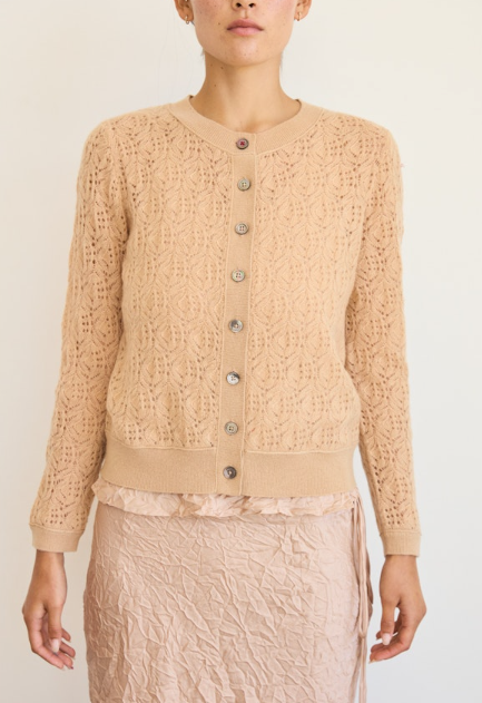 LACE JACKIE CARDIGAN PEANUT.png