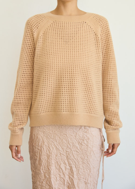 PERFORATED SWEATSHIRT PEANUT.png