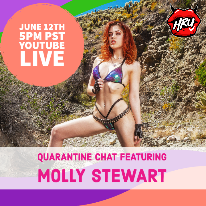 Molly Stewart Quarantine Chat with Holly Randall Unfiltered 