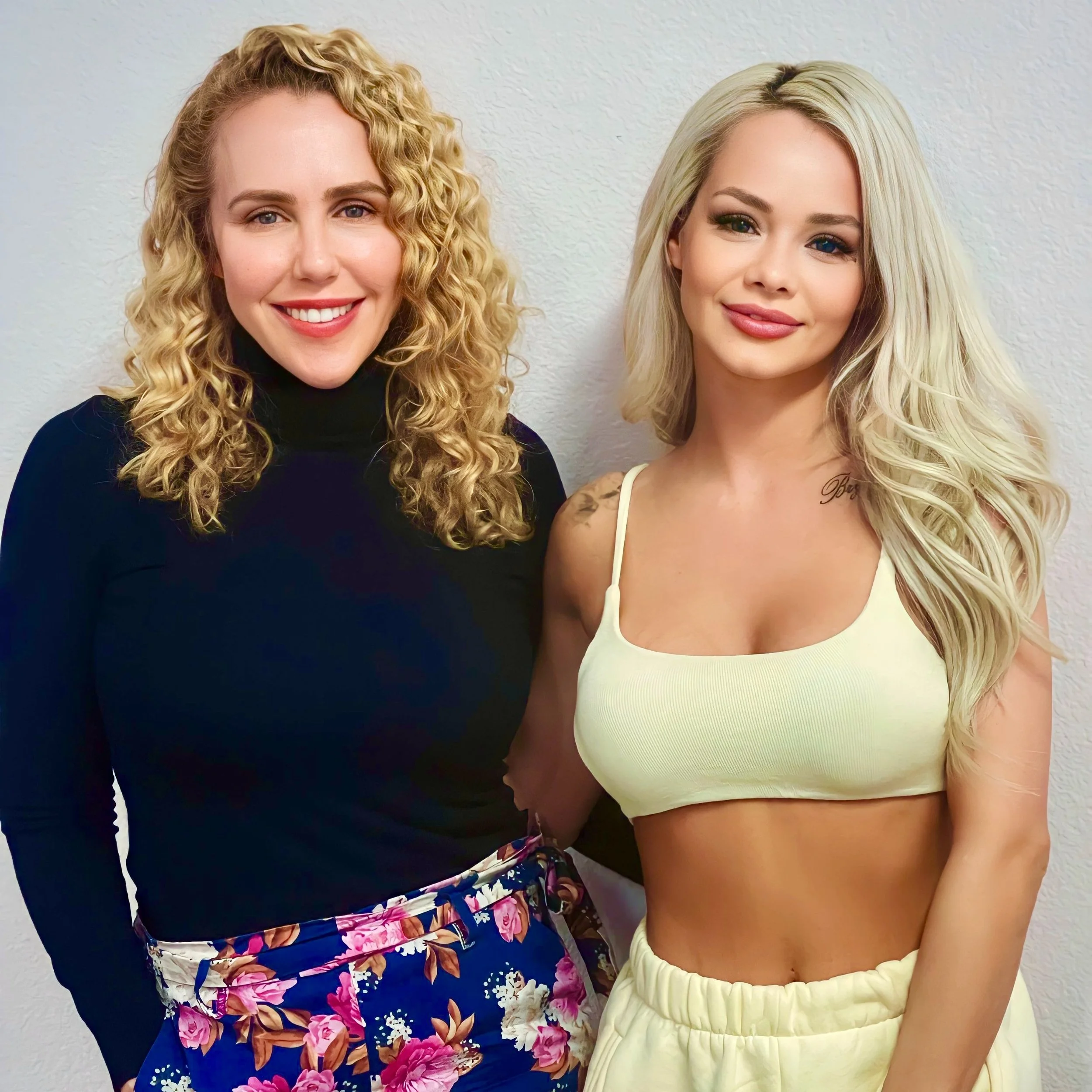 Various BTS Photos from my Podcast Interviews