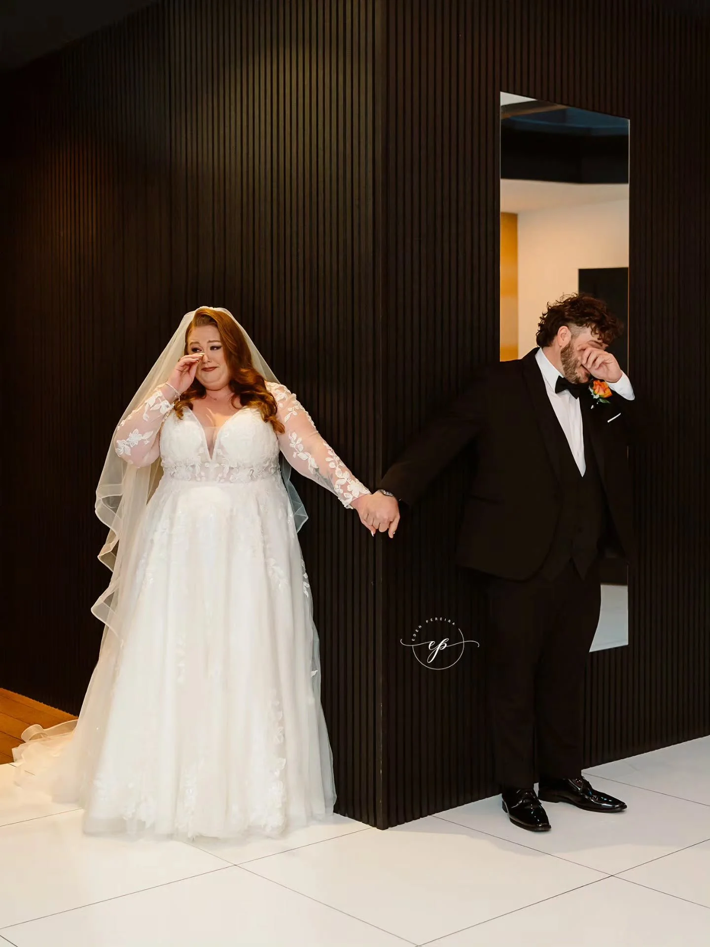 The quiet moments on a wedding day matter just as much 🤍

The deep breaths.
The hand squeezes.
The pauses before &ldquo;I do.&rdquo;

@imeikle_

Venue: @thevueandclubhouse 
DJ: @kmanthony @therealdjanton
Photographer: @edenpereiraphotography