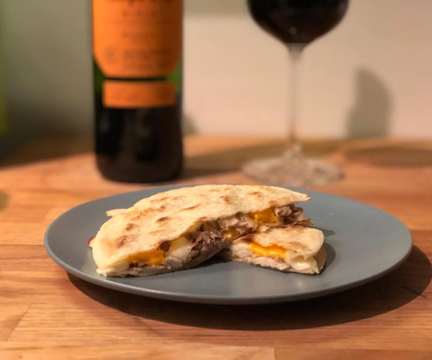 Quick Dinner with Leftovers - Turkey Quesadilla