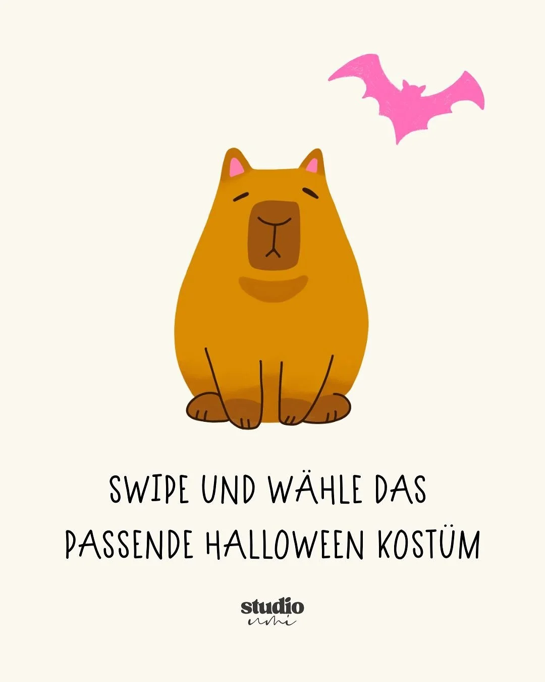 Haha und welche Kost&uuml;m wird es bei dir heute Abend? Ich w&auml;re ja stark f&uuml;r LUZIBAR 🤣

#capybara #capycute