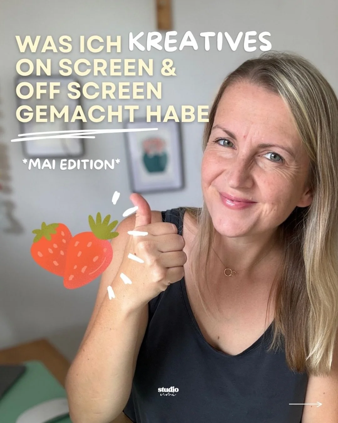 Mein Mai war kreativ! 😍🌸⭐️ Ich habe Marmelade eingekocht, Apps gebaut, gezeichnet, animiert, gebastelt und gestickert. Also ganz viel Kreatives on und offscreen erlebt. 💋

Und jetzt bin ich neugierig auf dich: Was hast du im Mai Kreatives gemacht?