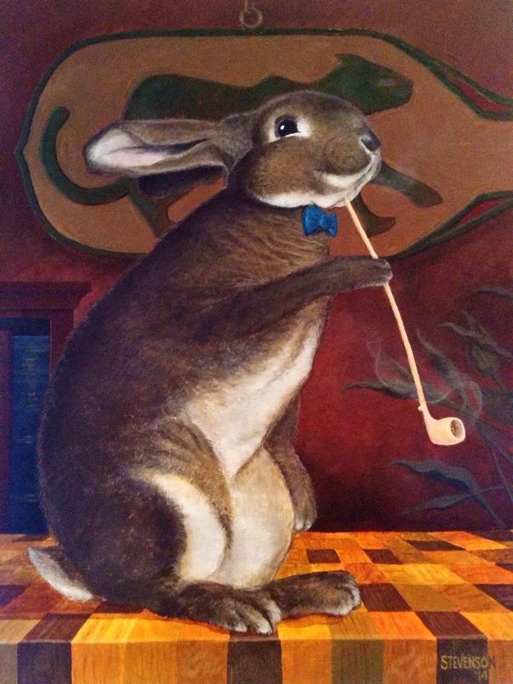 "The Panther and the Rabbit" : Grothouse Lumber [SOLD]