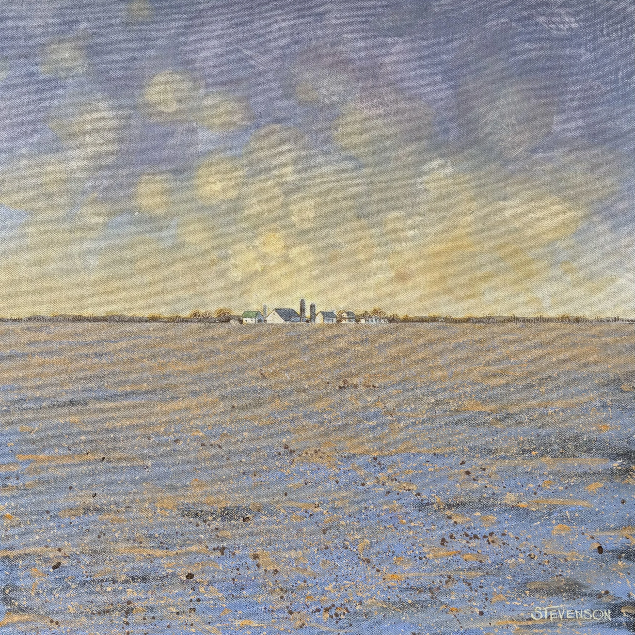 Biospheres III: #47    (24” x 24”)